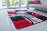 Comfort 4771 (Black-Red) szőnyeg 160x230cm Fekete-Piros