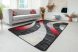 Comfort 4802 (Black-Red) szőnyeg 160x230cm Fekete-Piros