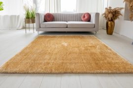 Crystal Luxury Shaggy (Beige) szőnyeg csúszásgátlóval 160x230cm Bézs