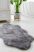 Crystal Luxury Shaggy (Gray) szőnyeg csúszásgátlóval amorf 67x110cm Szürke