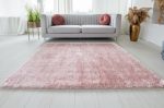   Crystal Luxury Shaggy (Pink) szőnyeg csúszásgátlóval 40x70cm Rózsaszín