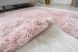 Crystal Luxury Shaggy (Pink) szőnyeg csúszásgátlóval 160x230cm Rózsaszín