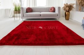 Crystal Luxury Shaggy (Red) szőnyeg csúszásgátlóval 120x170cm Bordó