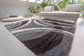 Design Shaggy 08 gray (szürke) szőnyeg 60x110cm