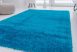 Luxury Shaggy türkízkék 60x220cm szőnyeg