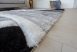 Long Beach Shaggy (gray-white) 5cm 3D szőnyeg 120x170cm Szürke-Fehér