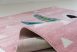        Gyerek szőnyeg 1005 pink (rózsaszín) láma minta 160x230cm 
