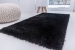       Elephant Silk Shaggy black (fekete) szőnyeg 200x290cm