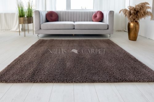 Istanbul Luxury Shaggy (Puder Brown) álompuha szőnyeg 120x170cm Barna