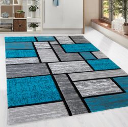 Covor Kapadokya Art 1501 (L.Grey-Turquoise) 160x220cm Turcoaz-Gri