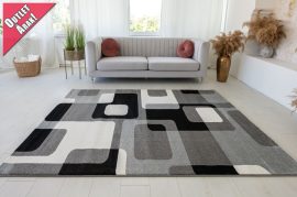                                 Malaga Art 2301 (Gray) modern szőnyeg 200x280cm Szürke