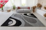 Malaga Art 2311 (Gray) modern szőnyeg 160x220cm Szürke