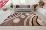                                   Malaga Art 2313 (Brown) modern szőnyeg 160x220cm Barna-Bézs