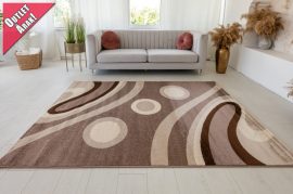                                           Malaga Art 2313 (Brown) modern szőnyeg 200x280cm Barna-Bézs