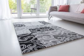 Italy art Luxury 5206 black white (fekete-fehér) szőnyeg 160x230cm