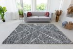   Berber Luxury 307 antracit (krém-szürke) szőnyeg 160x230cm