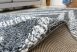 Berber Luxury 487 antracit (krém-szürke) szőnyeg 80x150cm