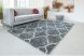 Berber Luxury 9327 antracit (krém-szürke) szőnyeg 60x200cm