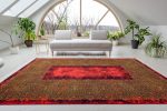         Exkluzív Perzsa Art Salazar Fire Red ( bordó-piros-mustar) szőnyeg 70x100cm