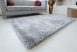 Pure Luxury Light gray (világos szürke) shaggy szőnyeg 200x290cm