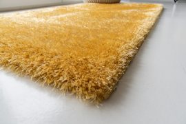 Super mustár shaggy szőnyeg 80x150cm