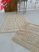 Yenefer új Fürdőszoba szőnyeg Bézs nagy kagylós 3 részes szett