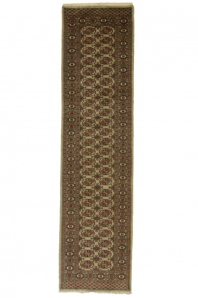 Mauri kézi csomózású perzsa futószőnyeg 78x303cm