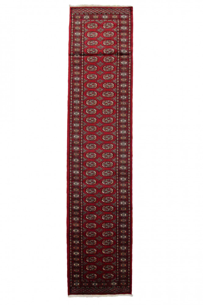 Mauri kézi csomózású perzsa futószőnyeg 81x366cm