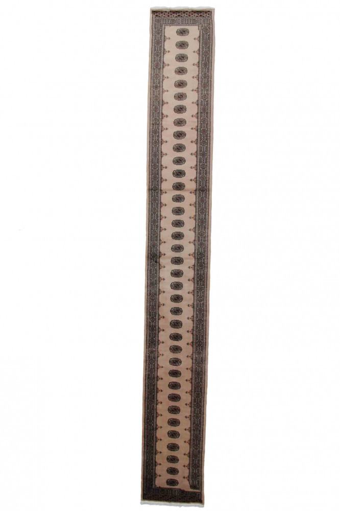 Mauri kézi csomózású perzsa futószőnyeg 79x613cm