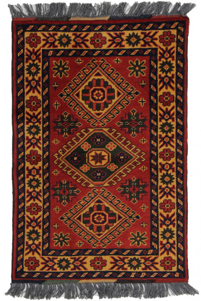 Kargai (Caucasian) kézi csomózású gyapjú perzsa szőnyeg 59x89cm