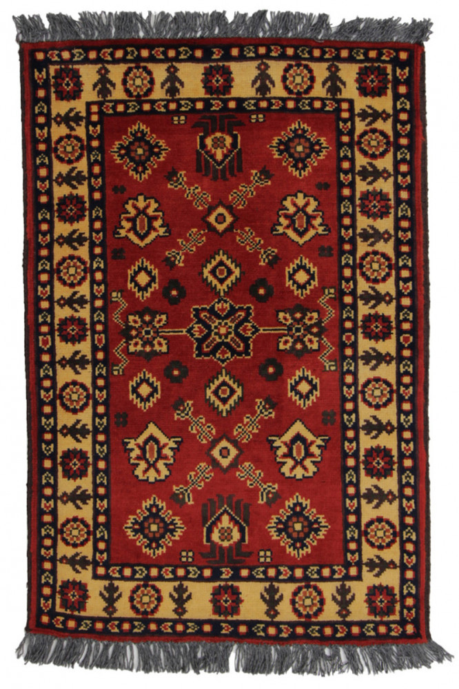 Kargai (Caucasian) kézi csomózású gyapjú perzsa szőnyeg 61x94cm