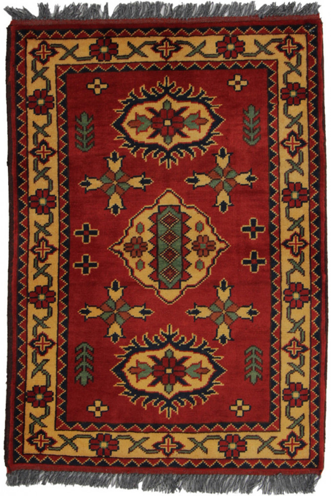 Kargai (Caucasian) kézi csomózású gyapjú perzsa szőnyeg 63x91cm