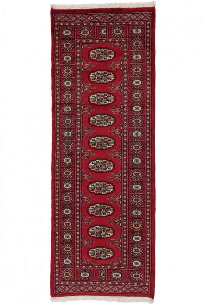 Mauri kézi csomózású perzsa futószőnyeg 64x177cm