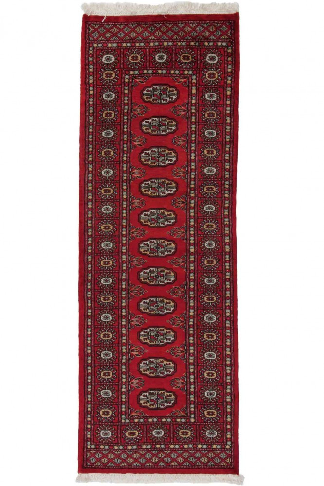 Mauri kézi csomózású perzsa futószőnyeg 64x182cm