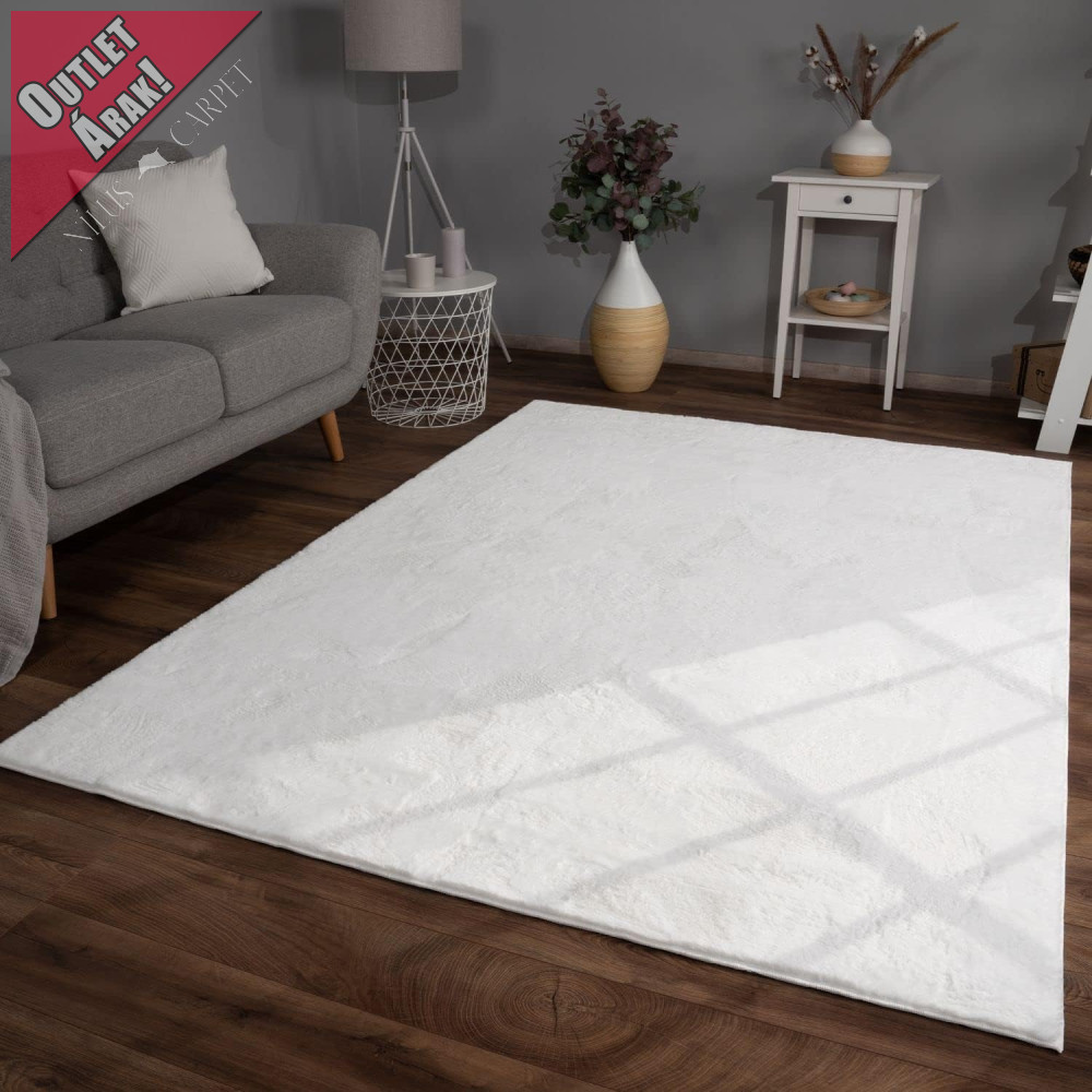 Modern szőnyeg Olivia fehér 80x250cm