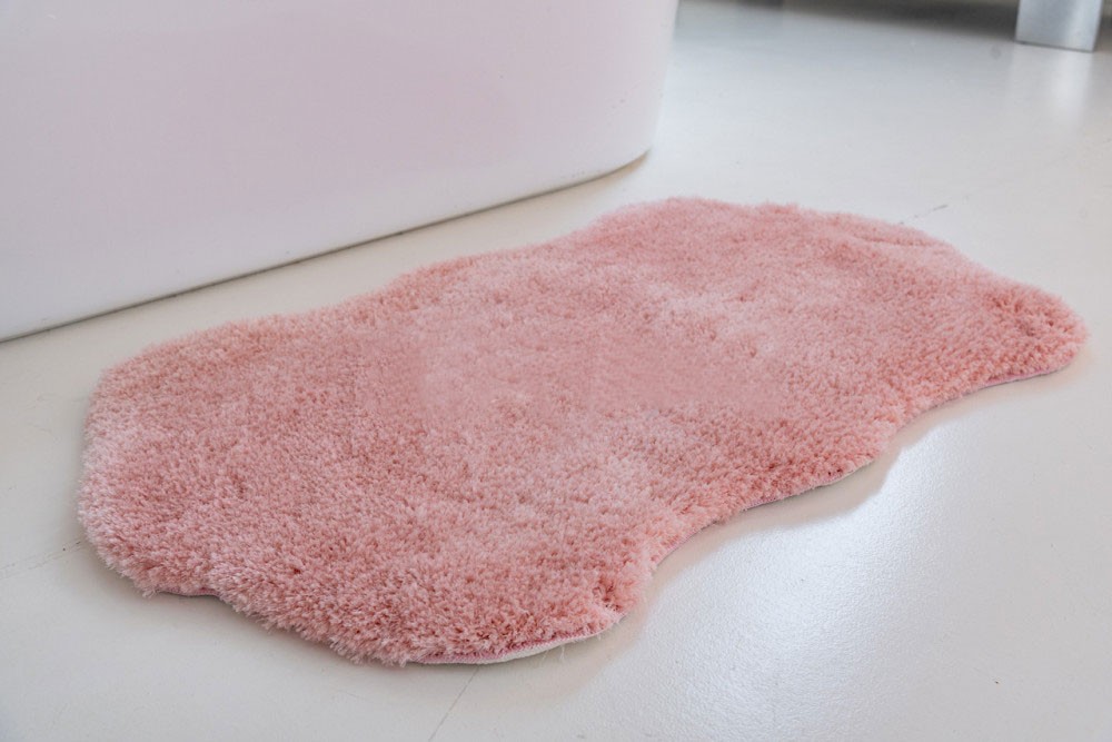 Isabelle Allure plüss shaggy (puder) poszt szőnyeg 67x110cm Rózsaszín