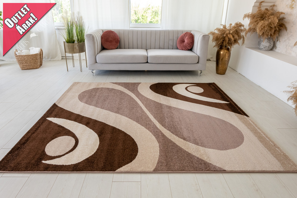 Malaga Art 2311 (Brown) modern szőnyeg 120x170cm Barna-Bézs